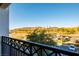 Enjoy expansive views from this private balcony, overlooking mountains and landscape at 29 Montelago Blvd # 317, Henderson, NV 89011