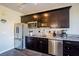 Modern kitchen with stainless steel appliances at 29 Montelago Blvd # 317, Henderson, NV 89011