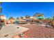 Spacious backyard with patio, trampoline, and basketball hoop at 3592 Gloucester Gate St, Las Vegas, NV 89122