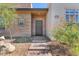 Welcoming entryway with modern door and pathway at 4308 Sunrise Flats St, Las Vegas, NV 89135