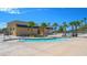 Resort-style pool with a separate wading area at 4380 E Brusca Way, Pahrump, NV 89061