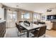 Bright dining area with sliding glass doors leading to the backyard at 4400 E Brusca Way, Pahrump, NV 89061