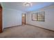 Well-lit bedroom with closet and neutral carpet provides a welcoming space at 56 Sawgrass Ct, Las Vegas, NV 89113