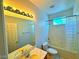 Clean bathroom with bathtub, toilet and vanity at 6234 Hopeful Light Ave, Las Vegas, NV 89139