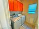 Bright laundry room with washer and dryer included at 6234 Hopeful Light Ave, Las Vegas, NV 89139