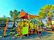 Community playground with shade structure and play equipment for  at 6234 Hopeful Light Ave, Las Vegas, NV 89139