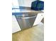 Stainless steel dishwasher installed in the kitchen at 6335 Rock Stream Ln, Las Vegas, NV 89141