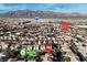 Neighborhood overview with mountain backdrop at 6513 Heavenly Moon St, North Las Vegas, NV 89084