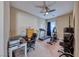 Home office or exercise room with plenty of natural light at 70 Portezza Dr, Henderson, NV 89011