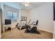 Home gym with treadmill and exercise bike at 7456 Ute Meadows Cir, Las Vegas, NV 89129