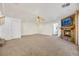 Bright living room with a fireplace and plenty of natural light at 8220 Fawn Heather Ct, Las Vegas, NV 89149