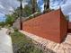 Elegant Amber Ridge community sign with stone and stucco accents, set amidst greenery at 840 Picotte St # 101, Las Vegas, NV 89144