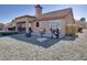 Spacious backyard with gravel and BBQ area at 9520 Yucca Blossom Dr, Las Vegas, NV 89134