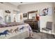 Primary bedroom with large dresser and western decor at 9520 Yucca Blossom Dr, Las Vegas, NV 89134