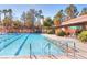 Community swimming pool with ample seating at 9520 Yucca Blossom Dr, Las Vegas, NV 89134