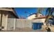 View of the front gate and home exterior at , Las Vegas, NV 89103