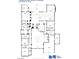 Floor plan showcasing a spacious home layout at 1 Panorama Crest Ave, Las Vegas, NV 89135