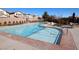 Inviting community pool with ample deck space at 10418 Prairie Mountain Ave, Las Vegas, NV 89166