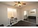 ' bedroom with mirrored closet and built-in shelving at 10418 Prairie Mountain Ave, Las Vegas, NV 89166