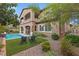 Inviting pool area with patio and lounge chairs at 11952 Girasole Ave, Las Vegas, NV 89138