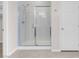 Large walk-in shower with glass enclosure at 131 Mosso Niente Pl, Henderson, NV 89011