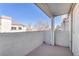 Spacious balcony with covered patio and view of surrounding neighborhood at 1690 Normandy Way # 824, Henderson, NV 89014