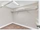 Spacious closet with built-in shelves and hanging rods at 3108 Emmons St, North Las Vegas, NV 89030