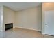 Living room with fireplace and neutral-toned walls at 3150 Soft Breezes Dr # 2030, Las Vegas, NV 89128