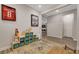 Bright playroom with storage and view into kitchen at 349 Agnew St, Las Vegas, NV 89138