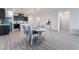 Bright kitchen with an open floor plan concept that includes a dining area at 3540 Valley Lily St, North Las Vegas, NV 89032