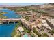 Lakefront resort community with bridge and amenities at 4 Via Centrale # 1, Henderson, NV 89011