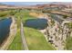 Aerial view of beautiful golf course at 4 Via Centrale # 1, Henderson, NV 89011