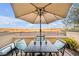 Patio furniture with umbrella and scenic view at 4 Via Centrale # 1, Henderson, NV 89011