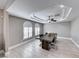 Elegant dining room featuring a dark wood table and seating at 4620 Clay Peak Dr, Las Vegas, NV 89129