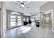 Bright and airy entryway with double doors and tile flooring at 4620 Clay Peak Dr, Las Vegas, NV 89129