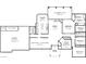 Detailed floor plan illustrating layout with kitchen, bedrooms, garage, and living spaces at 4620 Clay Peak Dr, Las Vegas, NV 89129