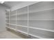 Spacious walk-in pantry with ample shelving for storage at 4807 Enchanted View St, Las Vegas, NV 89149