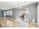 Dining area with sliding glass doors leading to the backyard at 772 Crimson Peak Pl, Henderson, NV 89011