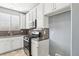 Kitchen area with stainless steel appliances and granite countertops at 772 Crimson Peak Pl, Henderson, NV 89011