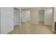 Large bedroom closet with built in shelving and hanging rods at 7978 Coronado Coast St, Las Vegas, NV 89139