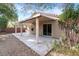 Covered patio with sliding glass door access at 8016 Roundup Ridge St, Las Vegas, NV 89131