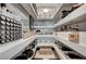 Well-organized pantry with white shelving and ample storage for kitchen items at 8104 Via Del Cerro Ct, Las Vegas, NV 89117