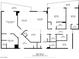 2124 sq ft floor plan, 3 bedrooms, 3 baths, balcony at 8255 Las Vegas Blvd # 619, Las Vegas, NV 89123