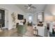 Cozy living room featuring a neutral color palette and ample natural light at 8634 Lakota St, Las Vegas, NV 89123