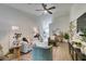 Light and airy living room with hardwood floors and comfortable seating at 8634 Lakota St, Las Vegas, NV 89123