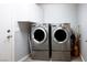 Laundry room with modern LG washer and dryer at 9016 Sundial Dr, Las Vegas, NV 89134