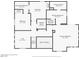 Detailed floor plan highlighting a home's main bedroom, multiple bedrooms, and bathrooms at 9048 Rich Amethyst Ct, Las Vegas, NV 89149