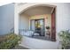 Private patio with seating area, perfect for relaxing outdoors at 950 Seven Hills Dr # 2017, Henderson, NV 89052