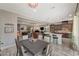 Open concept kitchen with large island, stainless steel appliances, and ample cabinet space at 251 Castellari Dr, Las Vegas, NV 89138