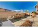 Water feature and tiled pool area at 251 Castellari Dr, Las Vegas, NV 89138